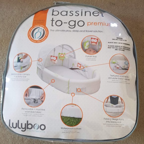 bassinet to go lulyboo